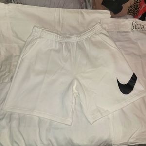 White nike Shorts for men